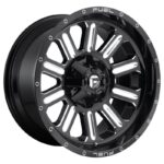 Statusfälgar FC620 GLOSS BLACK MILLED 9x17 jako: 8x165,1 et: 1
