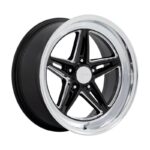Statusfälgar VN514 GROOVE GLOSS BLACK W/ DIAMOND CUT LIP 8x18 jako: 5x127 et: 0