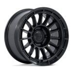 Statusfälgar FC905 ASCEND MATTE BLACK W/ GLOSS BLACK LIP 8.5x17 jako: 6x139,7 et: 25