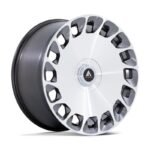 Statusfälgar AB045 ARISTOCRAT GLOSS PLATINUM W/ BRIGHT MACHINED 9x20 jako: 5x114,3 et: 35