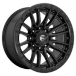 Statusfälgar D679 REBEL MATTE BLACK 10x20 jako: 5x139,7 et: -18