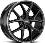 RONAL R75 Jet Black Matt Rim Lip Cut 8x19 jako: 5x114,3 et: 40