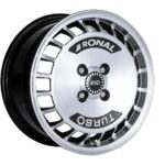 RONAL R10 TURBO Black Front Cut 7x15 jako: 4x100 et: 28