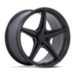 Statusfälgar TW007 ESPRIT MATTE BLACK 8.5x18 jako: 5x120 et: 35