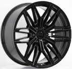 Statusfälgar D58 Glossblack 10x24 jako: 6x139,7 et: 18