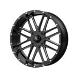 Statusfälgar MA35 Gloss Black Milled 7x18 jako: 4x137 et: 0