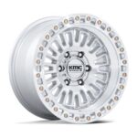 Statusfälgar KM554 AZTEC GLOSS SILVER W/ MACHINED FACE 8.5x17 jako: 6x120 et: 0