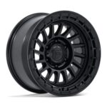 Statusfälgar FC897 HAVOC MATTE BLACK W/ GLOSS BLACK LIP 9x17 jako: 5x127 et: -12