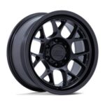 Statusfälgar PA205 WRAITH MATTE BLACK 8x17 jako: 6x139,7 et: 20