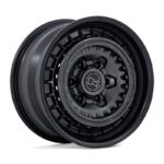 Statusfälgar BR601 BASTION GUN BLACK W/ MATTE BLACK LIP 8x17 jako: 6x130 et: 32
