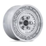 Statusfälgar BR601 BASTION GLOSS SILVER W/ MACHINED FACE POLISH 8x17 jako: 6x130 et: 32