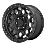 Statusfälgar KM545 Satin Black 9x17 jako: 6x135 et: 18