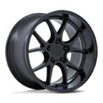 Statusfälgar RC207 LTN-J MATTE BLACK 9.5x18 jako: 5x114,3 et: 38