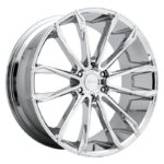 Statusfälgar DC251 CHROME PLATED 10x24 jako: 6x135 et: 30