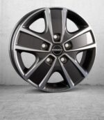 Statusfälgar CWG Anthracite Dark Polished 6x16 jako: 5x130 et: 68
