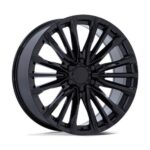 Statusfälgar PR223 GLOSS BLACK 10x24 jako: 6x139,7 et: 28