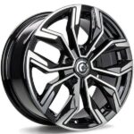 Statusfälgar Price Black Front Polished 6.5x16 jako: 4x100 et: 38