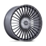 Statusfälgar NC282 SERENE GLOSS TITANIUM BRUSHED 9x22 jako: 5x108/114,3 et: 38