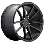 Statusfälgar RC122 MATTE BLACK 8.5x18 jako: 5x112 et: 35