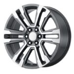 Statusfälgar PR182 Gunmetal Machined 9x22 jako: 6x139,7 et: 15