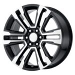 Statusfälgar PR182 Gloss Black Machined 9x22 jako: 6x139,7 et: 15