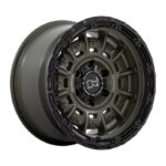 Statusfälgar LEGION OLIVE DRAB GREEN W/ BLACK LIP 10x20 jako: 6x135 et: -18
