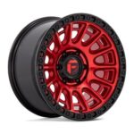 Statusfälgar D834 CYCLE CANDY RED W/ BLACK RING 9x17 jako: 5x127 et: -12