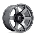 Statusfälgar D767 RUSH MATTE GUN METAL 9x18 jako: 6x120 et: 20