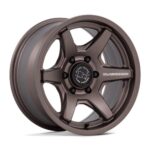 Statusfälgar BR035 KUMA BURNT BRONZE 8.5x17 jako: 6x139,7 et: 25