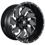 Statusfälgar FC574 GLOSS BLACK MILLED 10x20 jako: 5x139,7/150 et: -18