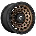 Statusfälgar D634 ZEPHYR MATTE BRONZE BLACK BEAD RING 8.5x17 jako: 5x108 et: 25