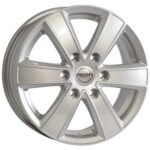 Statusfälgar Hercules 6 Silver 6.5x16 jako: 6x130 et: 55